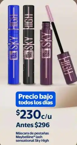 Walmart Maybelline Sky High máscara de pestañas oferta