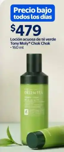 Walmart Tony Moly Chok Chok loción acuosa de té verde oferta