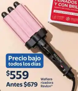Walmart Revlon waflera rizadora oferta
