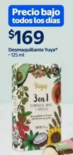 Walmart Yuya desmaquillante oferta