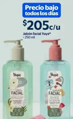 Walmart Yuya jabón FACIAL oferta
