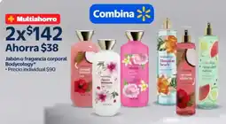 Walmart Bodycology jabón o fragancia corporal oferta
