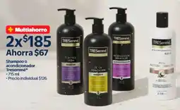 Walmart Tresemmé shampoo o acondicionador oferta
