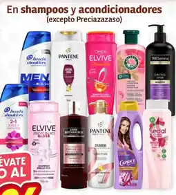 Soriana Híper Tresemmé, pantene, sedal en shampoos y acondicionadores oferta