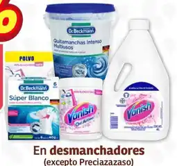 Soriana Híper Vanish, dc beckmann en desmanchadores oferta