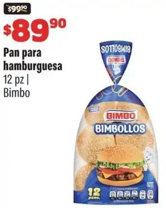 Smart & Final Bimbo pan para hamburguesa oferta