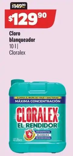 Smart & Final Cloralex cloro blanqueador oferta