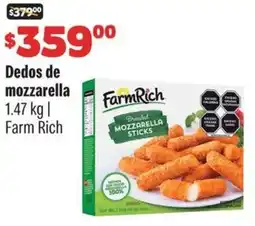 Smart & Final Farm rich dedos de mozzarella oferta