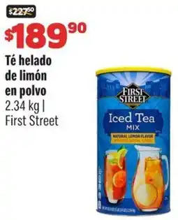 Smart & Final First street té helado de limón en polvo oferta