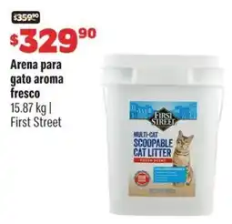 Smart & Final First street arena para gato aroma fresco oferta