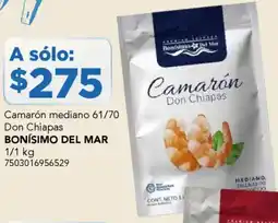 City Club Bonísimo del mar camarón mediano oferta