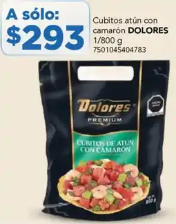 City Club Dolores cubitos atún con camarón oferta