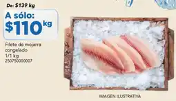 City Club Filete de mojarra congelado oferta