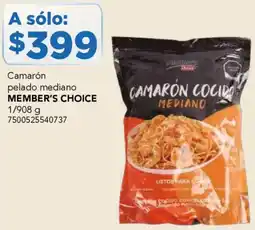 City Club Member's choice camarón pelado mediano oferta