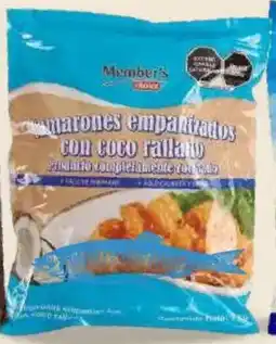 City Club Member's choice camarón empanizado con coco oferta