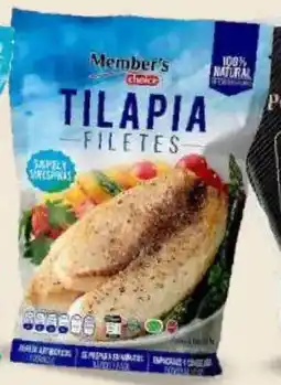 City Club Member's choice filete tilapia oferta