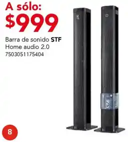 City Club Stf barra de sonido home audio 2.0 oferta