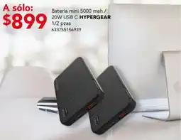 City Club Hypergear batería mini oferta
