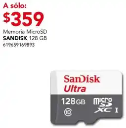 City Club Sandisk memoria microsd oferta