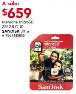 City Club Sandisk ultra memoria microSD oferta