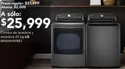 City Club Lg combo de lavadora y secadora oferta