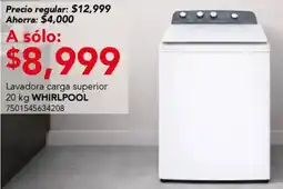 City Club Whirlpool lavadora carga superior oferta