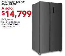 City Club New wave side by side silver oferta