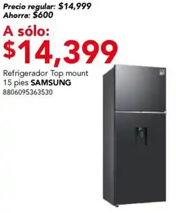City Club Samsung refrigerador top mount oferta