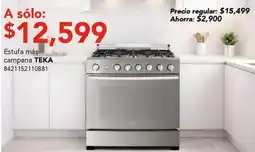 City Club TEKA Estufa más campana oferta