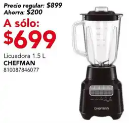 City Club Chefman licuadora oferta