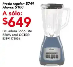 City Club Oster licuadora soho lite azul oferta