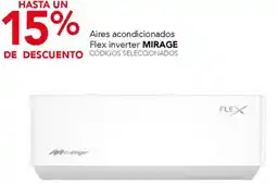 City Club Mirage aires acondicionados flex inverter oferta