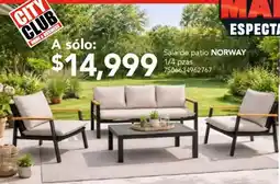 City Club NORWAY Sala de patio oferta