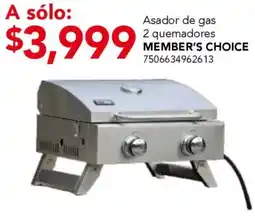 City Club Member's choice asador de gas oferta