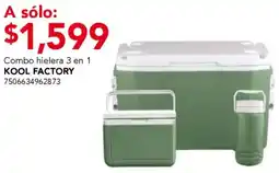 City Club Kool factory combo hielera 3 en 1 oferta