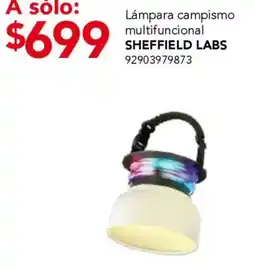 City Club Sheffield labs lámpara campismo multifuncional oferta