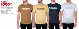 City Club Wrangler playera estampada para caballero amarillo, beige, rojo, negro o gris oferta