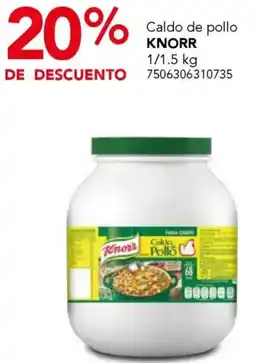City Club Knorr caldo de pollo oferta