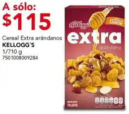 City Club Kellogg's cereal extra arándanos oferta