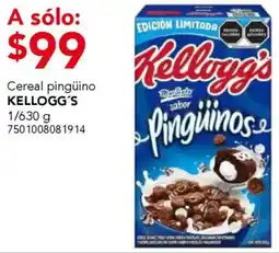 City Club Kellogg's cereal pingüino oferta