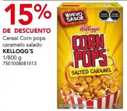 City Club Kellogg's cereal corn pops caramelo salado oferta