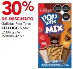 City Club Kellogg's galletas pop tarts mix oferta