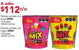 City Club Vero paletas surtidas mix dulce oferta