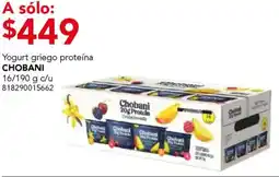City Club Chobani yogurt griego proteína oferta