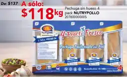 City Club Nutrypollo pechuga sin hueso oferta