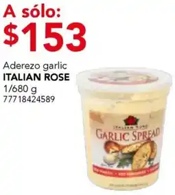 City Club Italian rose aderezo garlic oferta
