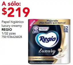 City Club Regio papel higiénico luxury creamy oferta