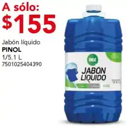 City Club Pinol jabón líquido oferta