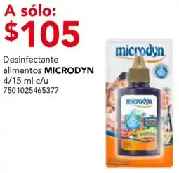 City Club Microdyn desinfectante alimentos oferta