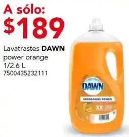 City Club Dawn lavatrastes power orange oferta